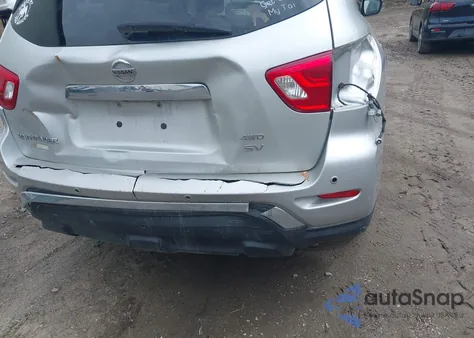 2019 Nissan Pathfinder Sv from USA, damaged, VIN 5N1DR2MMXKC639984